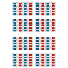 Occhiali 3D, 80x di Lenti Stereo nel Carta  e  per Film Set di Occhial8833