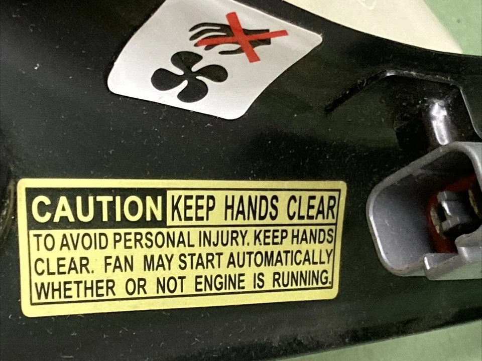 NEW DEPO 317-55020-200 A/C CONDENSER COOLING FAN ASSEMBLY HONDA - Image 4 of 4