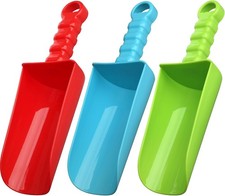 3 PCS Thick 9" Beach Shovel Spade Scoop Trowel Sand Toys for Kid Toddler Adult