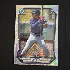 Bowman 2026 Chrome Roldy Brito Mojo Refractor 1st Bowman # BCP-21 Rockies MLB
