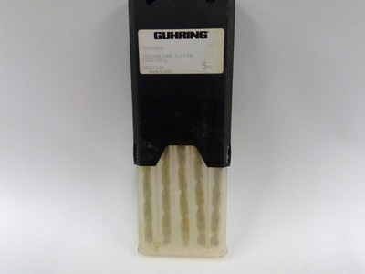NEW Guhring 6.057mm HSCO Drill, 5 Pack, 10453598