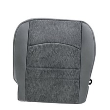 Driver Bottom Cloth Seat Cover Replacement Seat Cover Gray for 2013-2018 Dodge