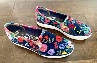 Women's Anthropologie Ked's Rifle Paper Velvet Floral Shoes