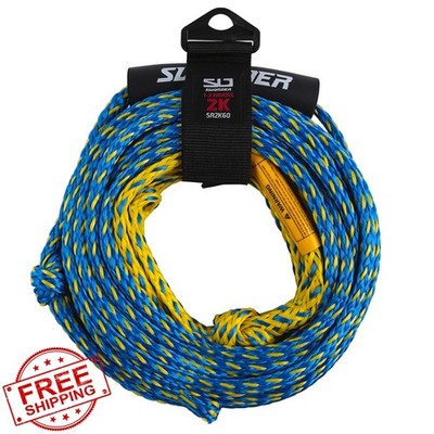 Swonder 2-Section Tow Rope 60FT 1-2 Rider