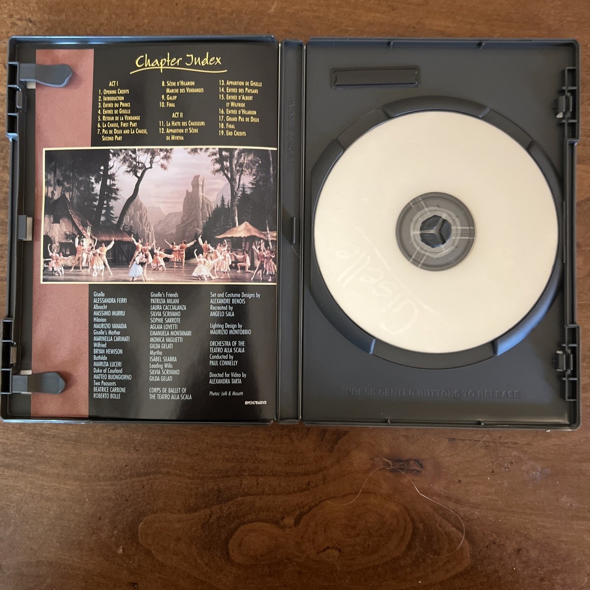 Giselle- Ballet DVD ~ Music by Adolphe Adam ~ Orchestra of the