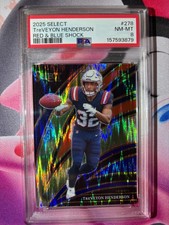 2025 Select TreVyon Henderson Red & Blue Shock Rookie #278 PSA 8