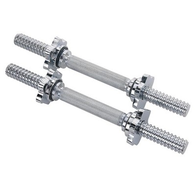 Sunny Health & Fitness 36 cm Gewinde Chrom Hantelstange One Size, silber 