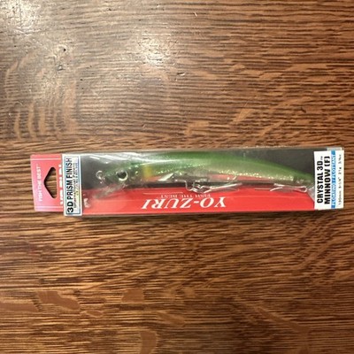 Crystal 3D Minnow (F) 130mm C44 F1147-C44 C44: Silver Green 130mm Lure