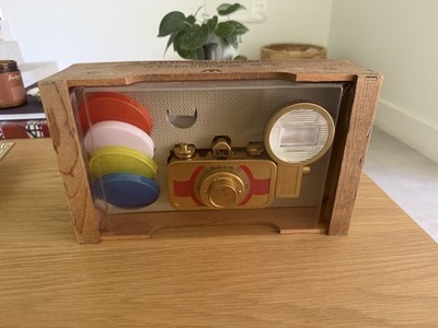 La Sardina Caviar Camera   Limited Edition Wide Angle Lens   New in Wooden Crate