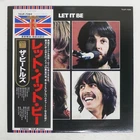 BEATLES LET IT BE APPLE TOJP7084 Japan VINYL LP