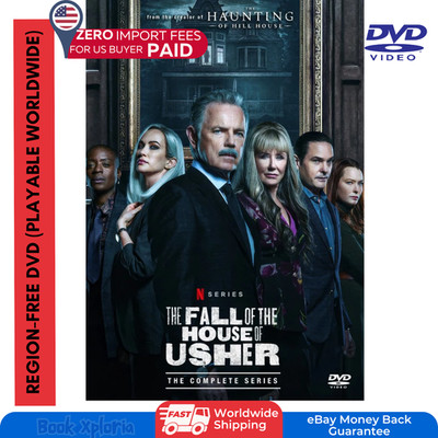 The Fall of the House of Usher (2023) Season 1 DVD | All Region Free| HD Quality