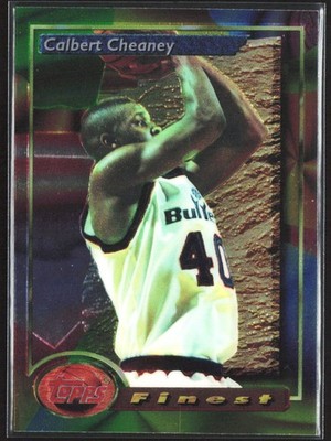 Calbert Cheaney 1993-94 Finest #84 RC Washington Bullets
