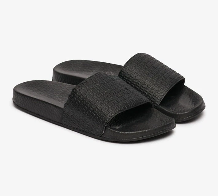 Superdry Sliders Flip Flops Sandals Mens Monogram Pool Slide Black
Opens in a new window or tab
