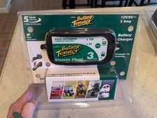 Deltran Battery Tender Power Plus 3a 12v 6v High Efficiency Charger Atv Jr 3 Amp