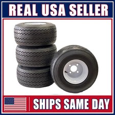 4-pack 8 18x8.50-8 White Golf Cart Wheels Tires Fit Club Car Yamaha Ezgo E-z-go 4-pack 8 18x8.50-8 White Golf Cart Wheels Tires Fit Club Car Yamaha Ezgo E-z-go
