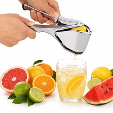 Handheld Lemon Squeezer Stainless Steel, Fold-Flat Design