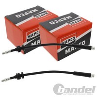 2X Mapco BremsschlÄUche Bremsschlauch Hinten Passend FüR Alfa 159 Brera Spider