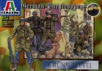 Italeri Wwii German Paratroopers Kit 1:72