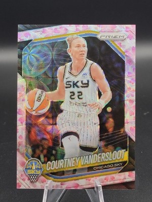 COURTNEY VANDERSLOOT 2025-26 PRIZM WNBA CHERRY BLOSSOM /20 #124 SKY A2