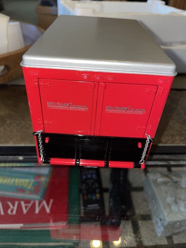 Weil Mclain Company Ford C800 Contractor Collection Red No. 8 Box Truck Unused - Picture 9 of 18