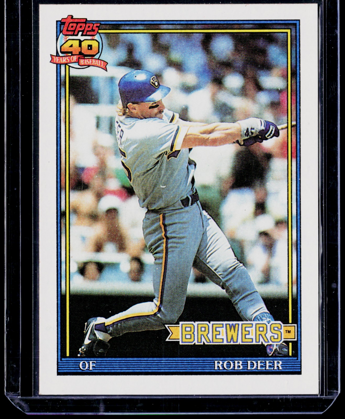 1991 Topps #192 Rob Deer