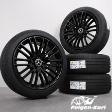 Sommerräder Mercedes C-Klasse W206 S206 18 Zoll Original Felgen schwarz Reifen