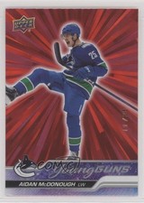 2023 Upper Deck Series 1 Young Guns Outburst Red 11/25 Aidan McDonough #232 0d4v