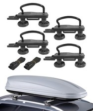 RACOONA 4PCS Stainless Steel Roof Box U-Bolt Clamps,Car Accessories Car Van M...