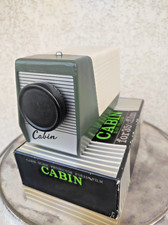 Cabin 35 mm pour diapositifs Projecteur portable vintage boite Parfait État 