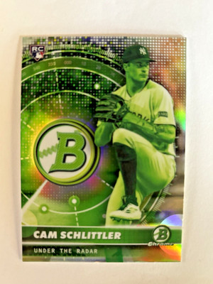 2026 Bowman Chrome RC Under The Radar Cam Schlittler #UR-2 New York Yankees