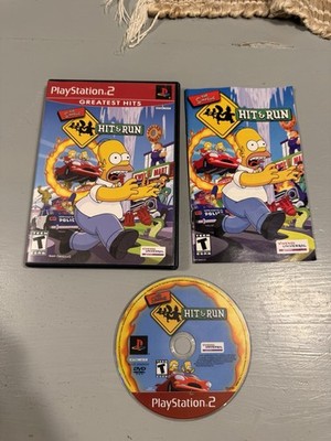 The Simpsons: Hit & Run (PlayStation 2, 2003) Complete CIB Tested Working