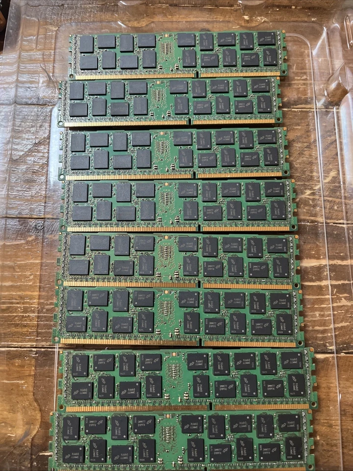 8X MICRON 8GB 2Rx4 PC3-10600R MT36JSF1G72PZ-1G4M1HF Server Memory RAM 64GB - Image 2 of 2