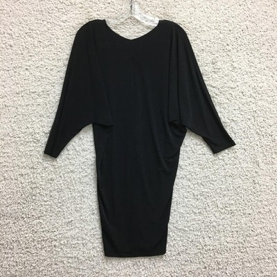 victoria secret black mini dress Black Smocked Marisa Dress main image 0