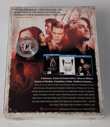 Hemlock Grove: The Complete Series - Seasons 1-3 Region B Blu-Ray NEW & SEALED! - Picture 3 of 3