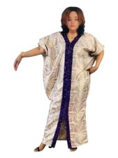 Beautiful Kaftan Damask Gown For the Season.