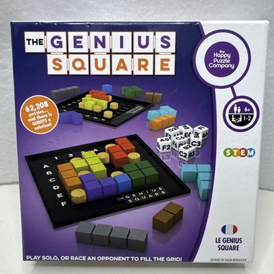 The Genius Square STEM Puzzle Game Happy Puzzle Company 2018 Sealed