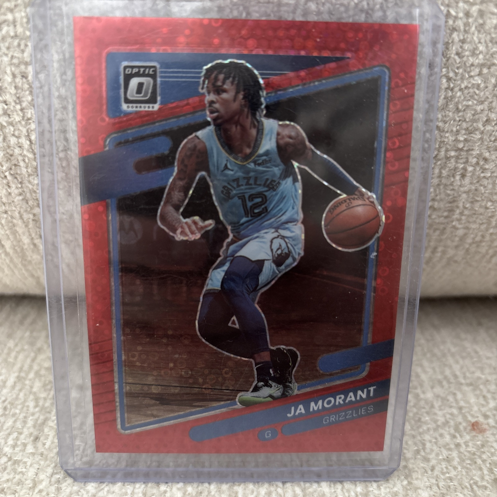 2021-22 Panini Donruss Optic - Ja Morant #144 Red Disco /85
