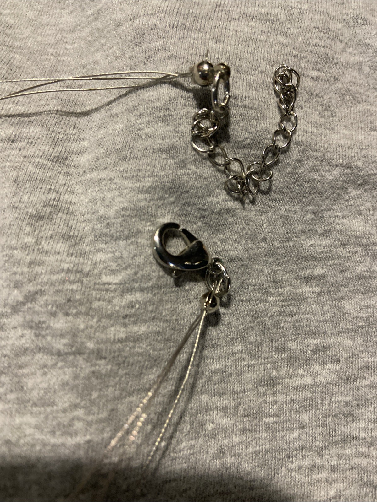 Two Purple Beaded Necklaces, Multiple Strands - image 8