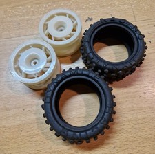 CRP Dynamite Racing Tires 1/10 Kyosho Ultima Wheels Vintage Used