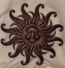Metal Sun Wall Art Bronze 26 1/2”Farmhouse - Rustic Home Decor for Any Room — photo 1