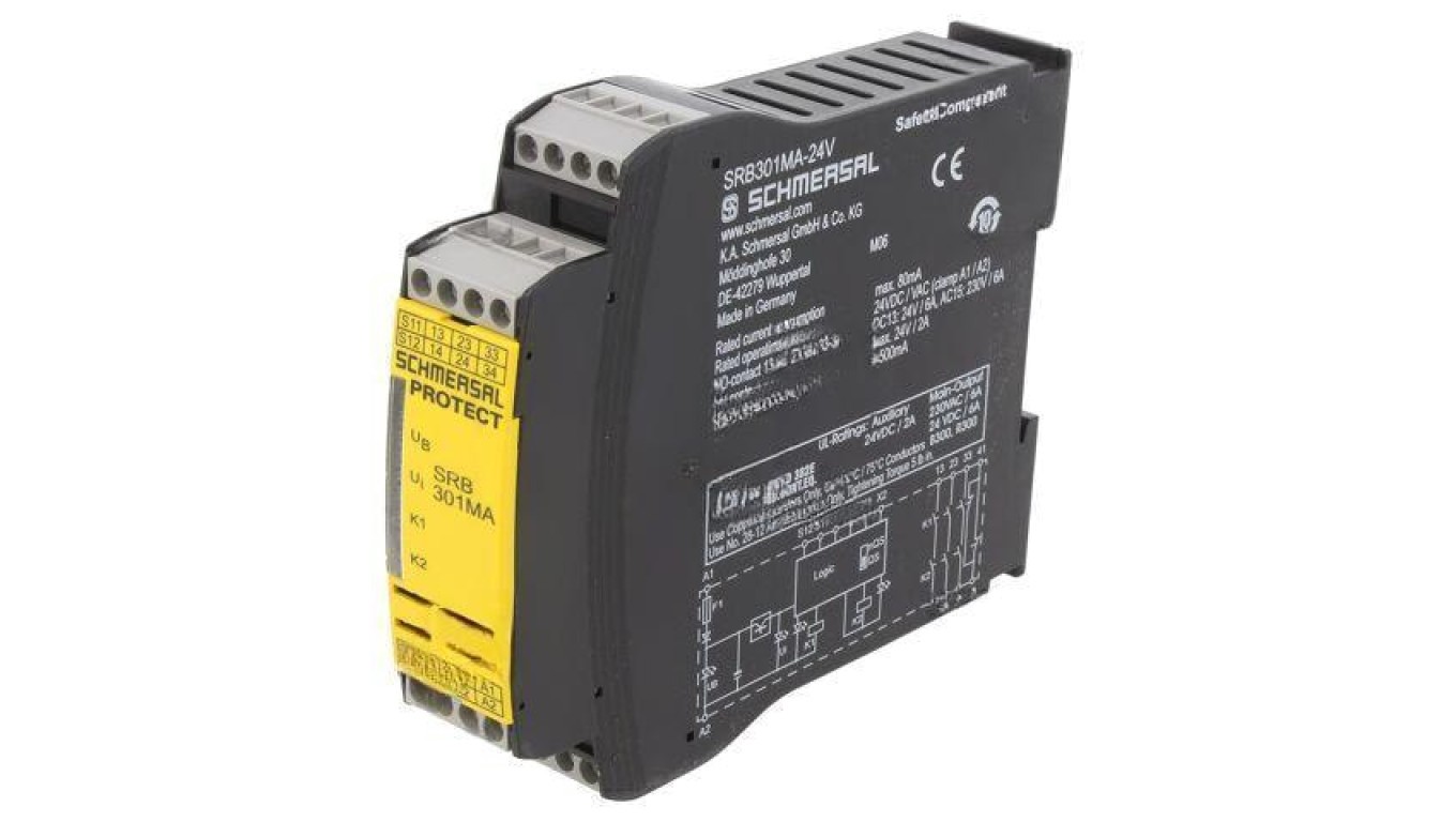Module: Safety Relay 24VAC 24VDC to SRB301MA-24V
