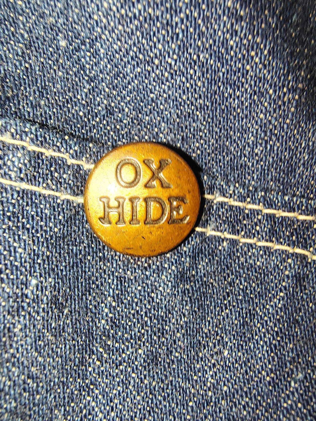 RAREVINTAGE J.C.P SUPER OX HIDE DENIM CHORE COAT … - image 7