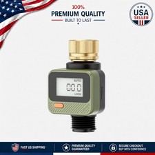 Versatile Water Flow Meter - Measure Gallons/Liters with 180° Removable Panel