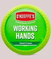 O'Keeffe's Working Hands Hand Cream 96g jar okeeffes dry cracked hands new (162