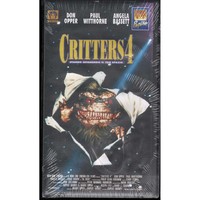 Critters 4 Vhs Rupert Harvey Univideo - 1046602 Sealed