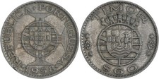Timor: 60 Centavos nickel-brass 1958 - XF-