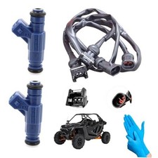 2PCS Fuel Injector Harness Set 0280156208 For Polaris Ranger 700 800 2006
