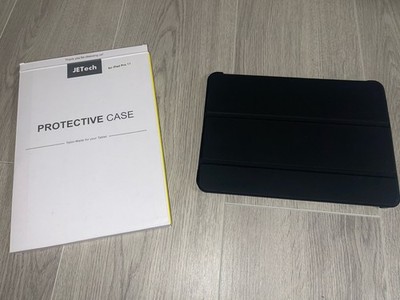 Neu JETech Protective Case Schutzhülle für Ipad Pro 11 Schwarz / transparent