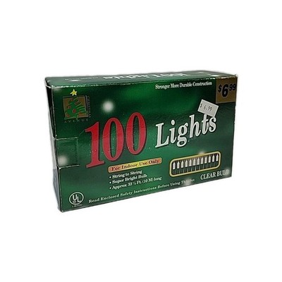 100 Vintage 1997 Christmas Lights (Indoor Only) 