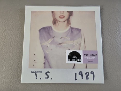 Taylor Swift 1989 RSD Crystal Clear & Pink Vinyl 2LP 1072/3750
